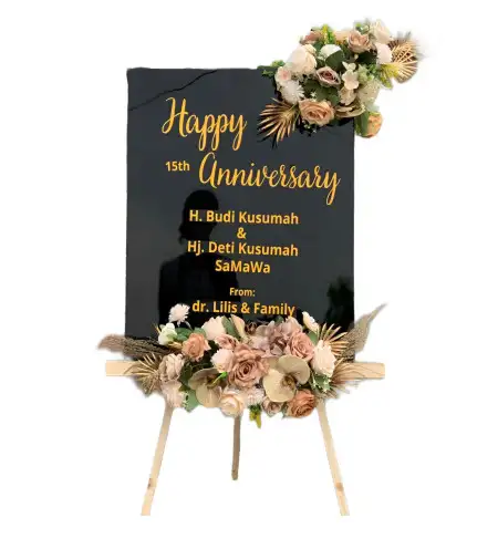 Papan Bunga Akrilik sumberjaya