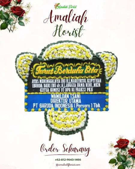 Papan Bunga Duka sumberjaya